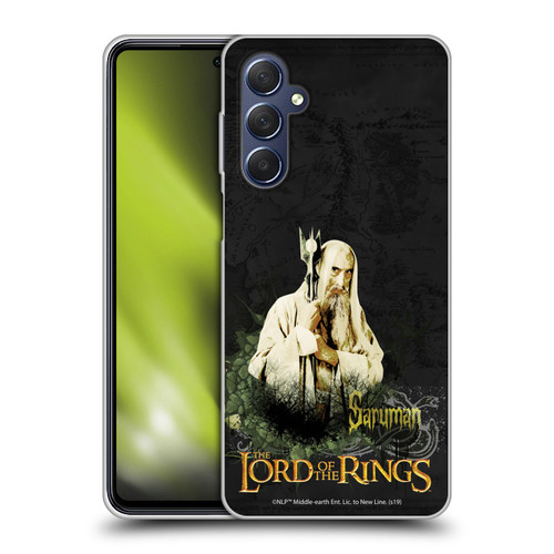 The Lord Of The Rings The Fellowship Of The Ring Character Art Saruman Soft Gel Case for Samsung Galaxy M54 5G