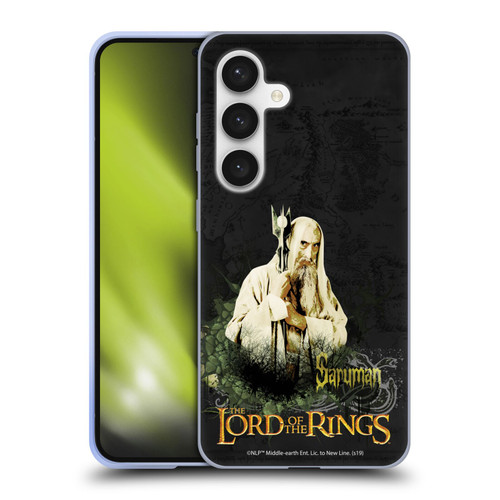 The Lord Of The Rings The Fellowship Of The Ring Character Art Saruman Soft Gel Case for Samsung Galaxy S24 5G