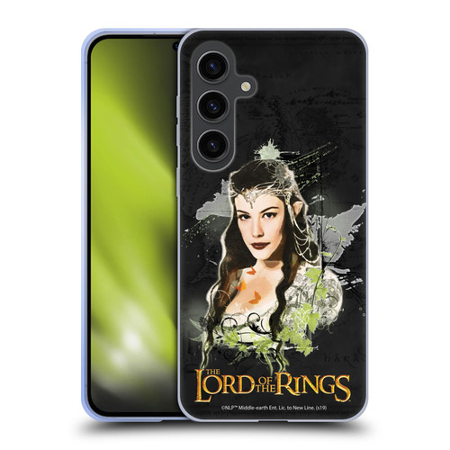 The Lord Of The Rings The Fellowship Of The Ring Character Art Arwen Soft Gel Case for Samsung Galaxy S24+ 5G