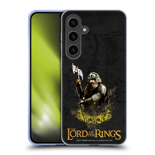The Lord Of The Rings The Fellowship Of The Ring Character Art Gimli Soft Gel Case for Samsung Galaxy S24+ 5G