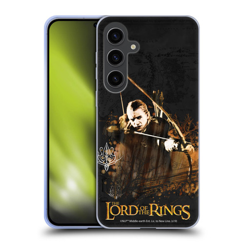 The Lord Of The Rings The Fellowship Of The Ring Character Art Legolas Soft Gel Case for Samsung Galaxy S24+ 5G
