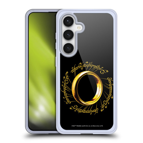 The Lord Of The Rings The Fellowship Of The Ring Graphics One Ring Soft Gel Case for Samsung Galaxy S24 5G