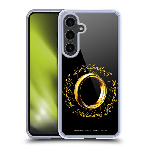 The Lord Of The Rings The Fellowship Of The Ring Graphics One Ring Soft Gel Case for Samsung Galaxy S24+ 5G