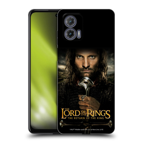 The Lord Of The Rings The Return Of The King Posters Aragorn Soft Gel Case for Motorola Moto G73 5G