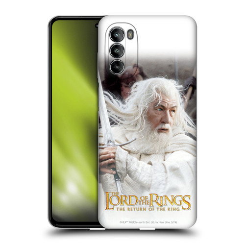 The Lord Of The Rings The Return Of The King Posters Gandalf Soft Gel Case for Motorola Moto G82 5G