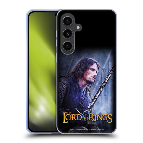 The Lord Of The Rings The Two Towers Character Art Aragorn Soft Gel Case for Samsung Galaxy S24+ 5G