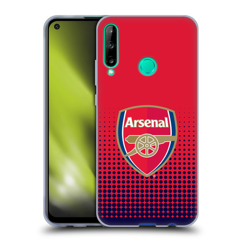 Arsenal FC Crest 2 Fade Soft Gel Case for Huawei P40 lite E