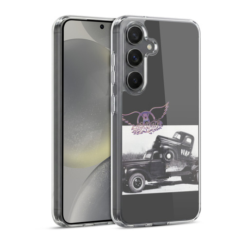Aerosmith Black And White The Pump Soft Gel Case for Samsung Galaxy S24 5G & MagSafe