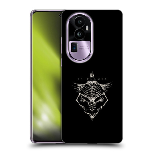 In Flames Metal Grunge Jesterhead Bones Soft Gel Case for OPPO Reno10 Pro+
