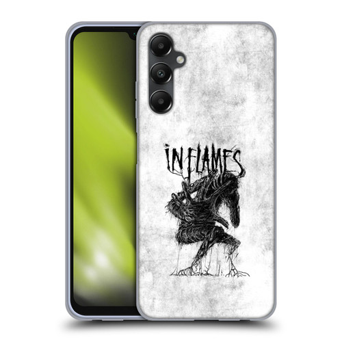 In Flames Metal Grunge Big Creature Soft Gel Case for Samsung Galaxy A05s