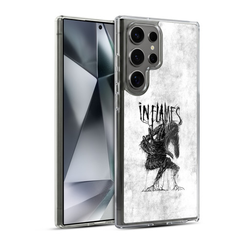 In Flames Metal Grunge Big Creature Soft Gel Case for Samsung Galaxy S24 Ultra 5G & MagSafe