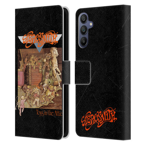 Aerosmith Classics Toys In The Attic Leather Book Wallet Case Cover For Samsung Galaxy A15