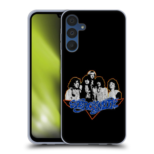 Aerosmith Classics Group Photo Vintage Soft Gel Case for Samsung Galaxy A15
