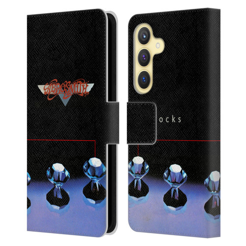 Aerosmith Classics Rocks Leather Book Wallet Case Cover For Samsung Galaxy S24 5G