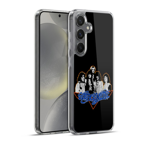 Aerosmith Classics Group Photo Vintage Soft Gel Case for Samsung Galaxy S24+ 5G & MagSafe