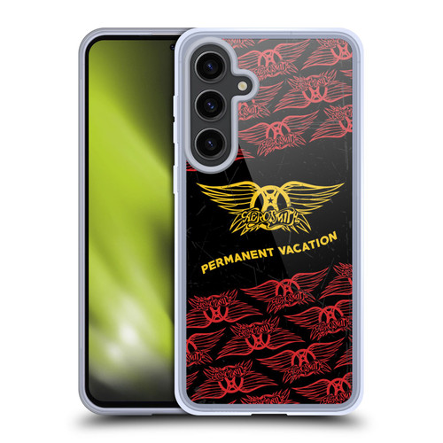 Aerosmith Classics Permanent Vacation Soft Gel Case for Samsung Galaxy S24+ 5G