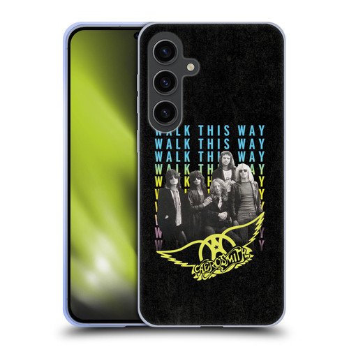 Aerosmith Classics Walk This Way Soft Gel Case for Samsung Galaxy S24+ 5G