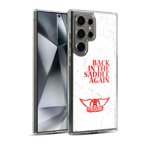 Aerosmith Classics Back In The Saddle Again Soft Gel Case for Samsung Galaxy S24 Ultra 5G & MagSafe