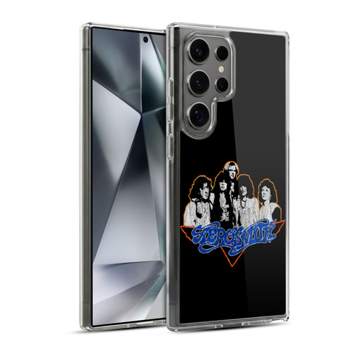 Aerosmith Classics Group Photo Vintage Soft Gel Case for Samsung Galaxy S24 Ultra 5G & MagSafe