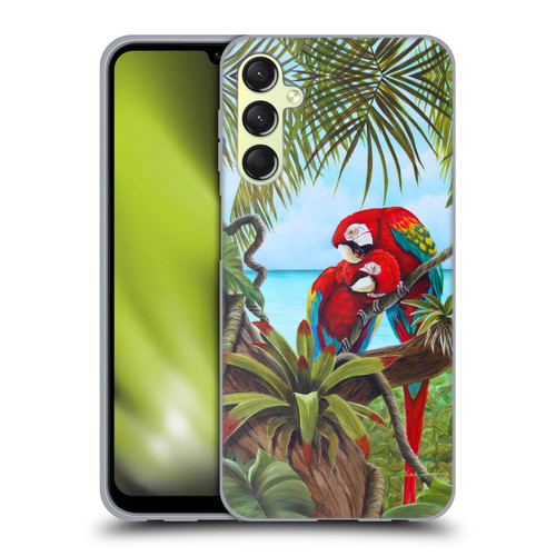 Lisa Sparling Birds And Nature Amore Soft Gel Case for Samsung Galaxy A24 4G / Galaxy M34 5G