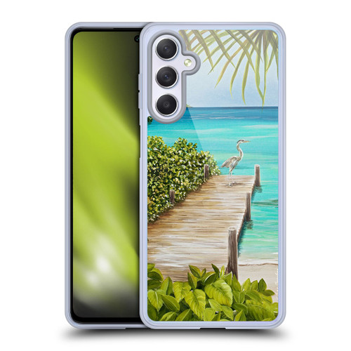 Lisa Sparling Birds And Nature Coastal Seclusion Soft Gel Case for Samsung Galaxy M54 5G