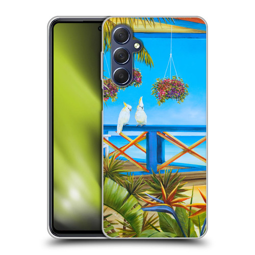 Lisa Sparling Birds And Nature Island Solitude Soft Gel Case for Samsung Galaxy M54 5G