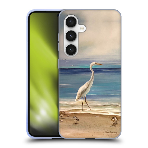 Lisa Sparling Birds And Nature Drift In Soft Gel Case for Samsung Galaxy S24 5G