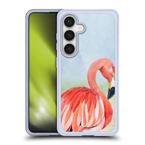 Lisa Sparling Birds And Nature Flamingo Soft Gel Case for Samsung Galaxy S24 5G