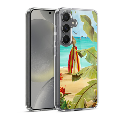 Lisa Sparling Birds And Nature Surf Shack Soft Gel Case for Samsung Galaxy S24 5G & MagSafe