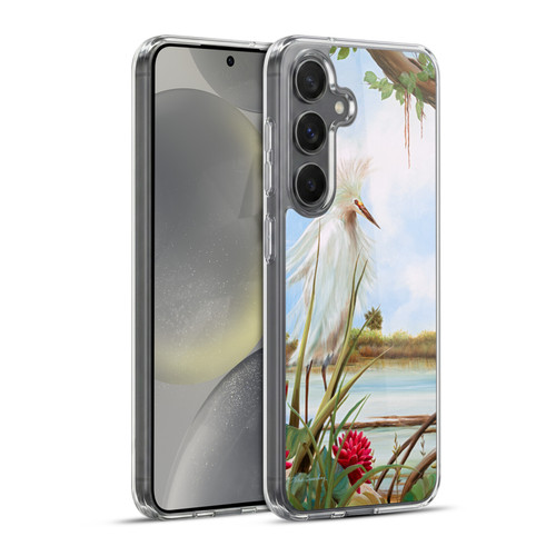 Lisa Sparling Birds And Nature All Dressed Up Soft Gel Case for Samsung Galaxy S24+ 5G & MagSafe