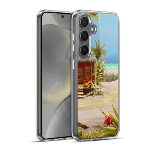 Lisa Sparling Birds And Nature Beach House Soft Gel Case for Samsung Galaxy S24+ 5G & MagSafe