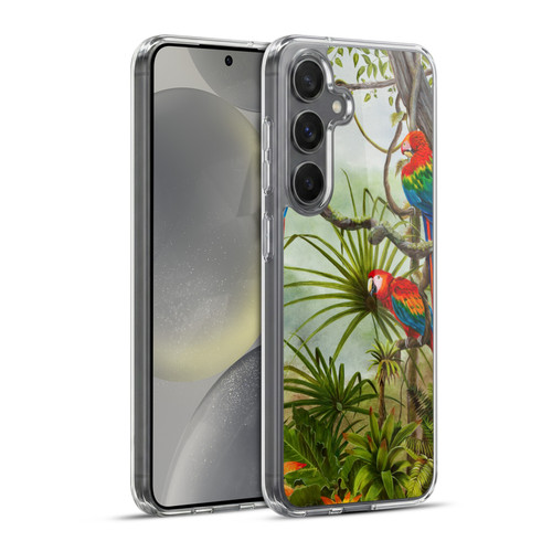 Lisa Sparling Birds And Nature Misty Morning Soft Gel Case for Samsung Galaxy S24+ 5G & MagSafe