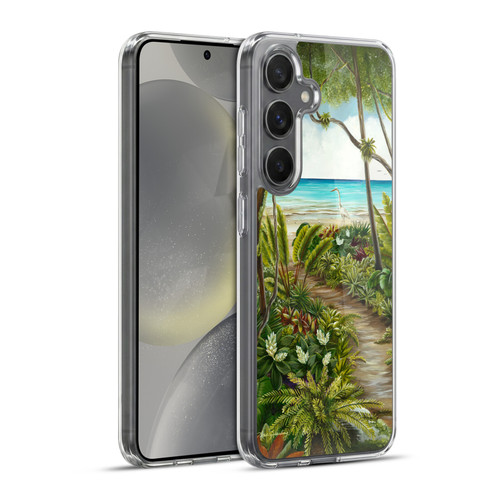 Lisa Sparling Birds And Nature Paradise Soft Gel Case for Samsung Galaxy S24+ 5G & MagSafe