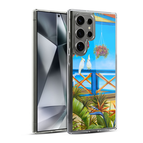Lisa Sparling Birds And Nature Island Solitude Soft Gel Case for Samsung Galaxy S24 Ultra 5G & MagSafe