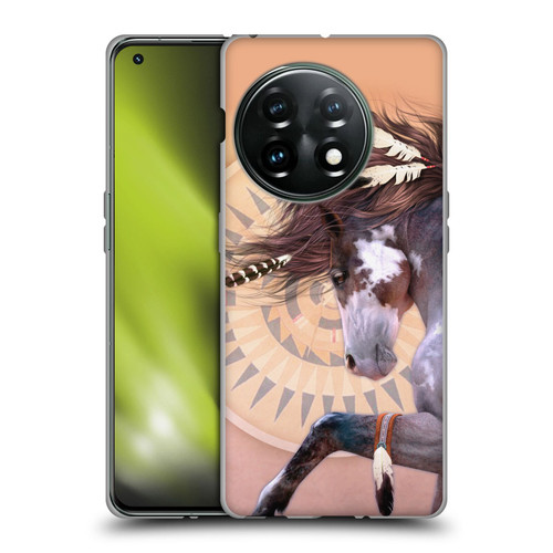 Laurie Prindle Fantasy Horse Native Spirit Soft Gel Case for OnePlus 11 5G