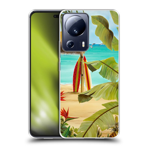 Lisa Sparling Birds And Nature Surf Shack Soft Gel Case for Xiaomi 13 Lite 5G