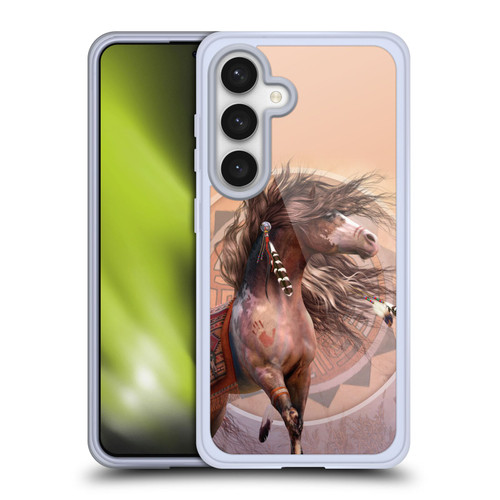 Laurie Prindle Fantasy Horse Spirit Warrior Soft Gel Case for Samsung Galaxy S24 5G
