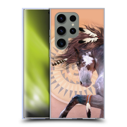 Laurie Prindle Fantasy Horse Native Spirit Soft Gel Case for Samsung Galaxy S24 Ultra 5G