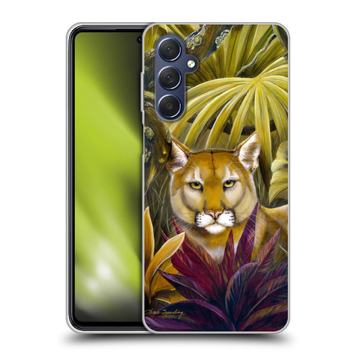 Lisa Sparling Creatures Florida Forest Panther Soft Gel Case for Samsung Galaxy M54 5G