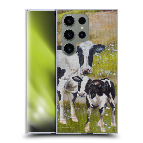 Lisa Sparling Creatures Two Cows Soft Gel Case for Samsung Galaxy S24 Ultra 5G