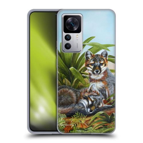 Lisa Sparling Creatures Red Fox Kits Soft Gel Case for Xiaomi 12T 5G / 12T Pro 5G / Redmi K50 Ultra 5G