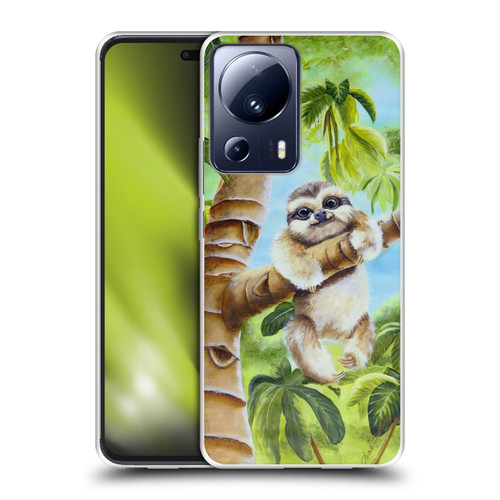 Lisa Sparling Creatures Cutest Sloth Soft Gel Case for Xiaomi 13 Lite 5G