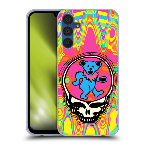 Grateful Dead Trends Bear Soft Gel Case for Samsung Galaxy A15 & MagSafe