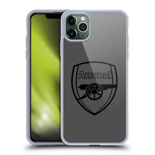 Arsenal FC Crest 2 Black Logo Soft Gel Case for Apple iPhone 11 Pro Max Arsenal FC Crest 2 Black Logo Soft Gel Case for Apple iPhone 11 Pro Max