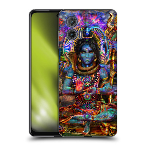 Jumbie Art Gods and Goddesses Shiva Soft Gel Case for Motorola Moto G73 5G