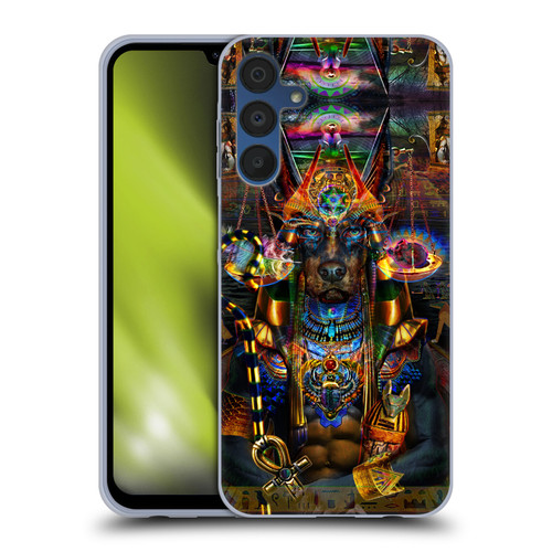 Jumbie Art Gods and Goddesses Anubis Soft Gel Case for Samsung Galaxy A15