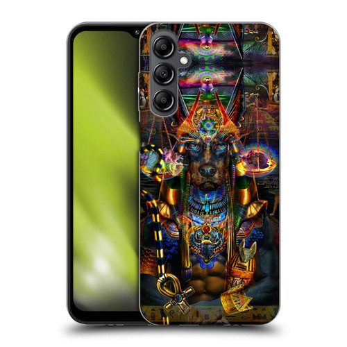 Jumbie Art Gods and Goddesses Anubis Soft Gel Case for Samsung Galaxy M14 5G