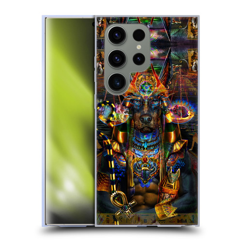 Jumbie Art Gods and Goddesses Anubis Soft Gel Case for Samsung Galaxy S24 Ultra 5G