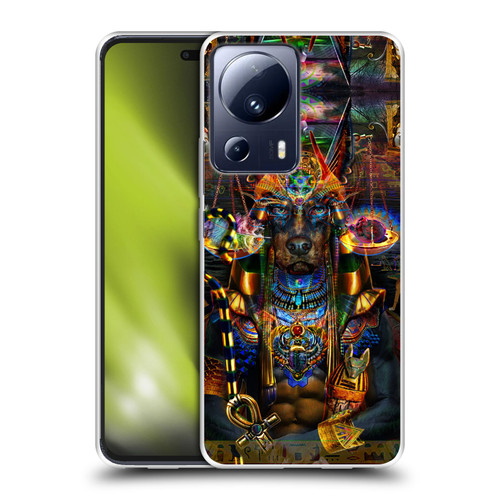 Jumbie Art Gods and Goddesses Anubis Soft Gel Case for Xiaomi 13 Lite 5G