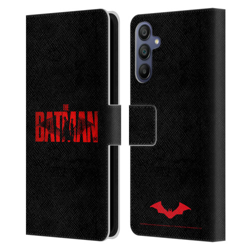 The Batman Posters Logo Leather Book Wallet Case Cover For Samsung Galaxy A15